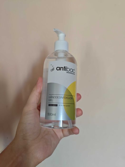 Antibac гель для рук антибактеріальний німецький 500 мл дезінфекції