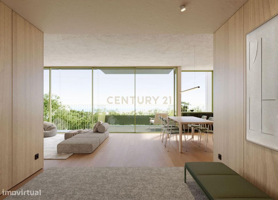 Apartamento Novo com Vista para o Rio no Porto