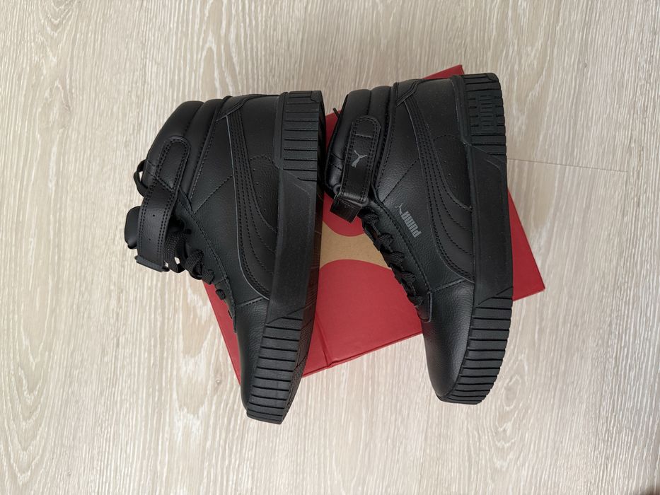 Шкіряні демісезонні високі кеди Puma Carina 2.0 mid 40 розмір
