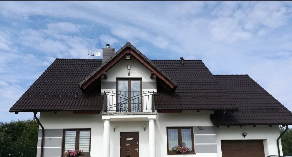 Balustrada zewnętrzna ocynkowana i malowana