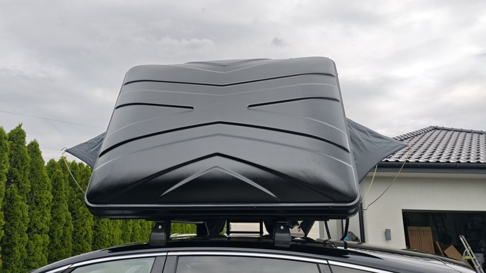 Namiot dachowy jak  fold wyprzedaż%  abs twarda obudowa 160cmx 210cm