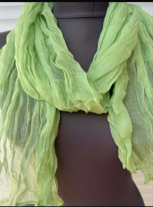 Szalik szal gnieciony gladki