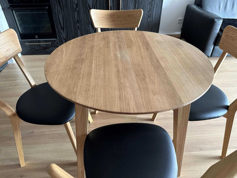 Nowy stół lity dąb olejowany + GRATIS