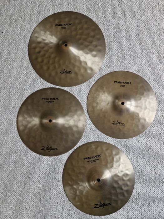 Zildjian Remix zestaw 12 HH  12 crash 14 crash