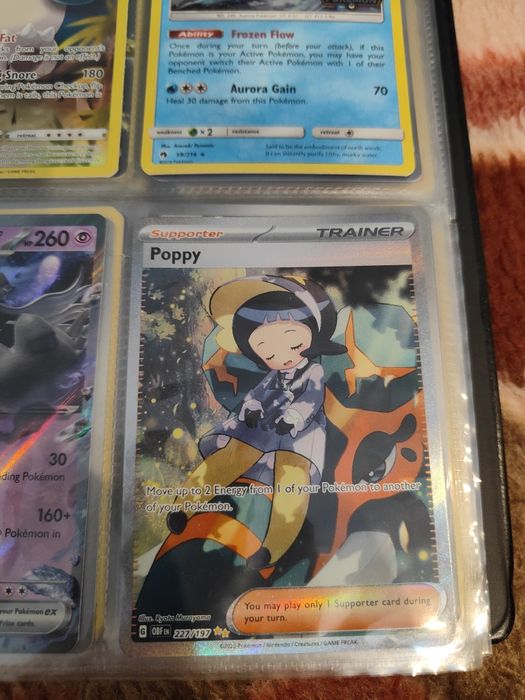 Karta Pokemon Poppy #227 Obsidian Flames