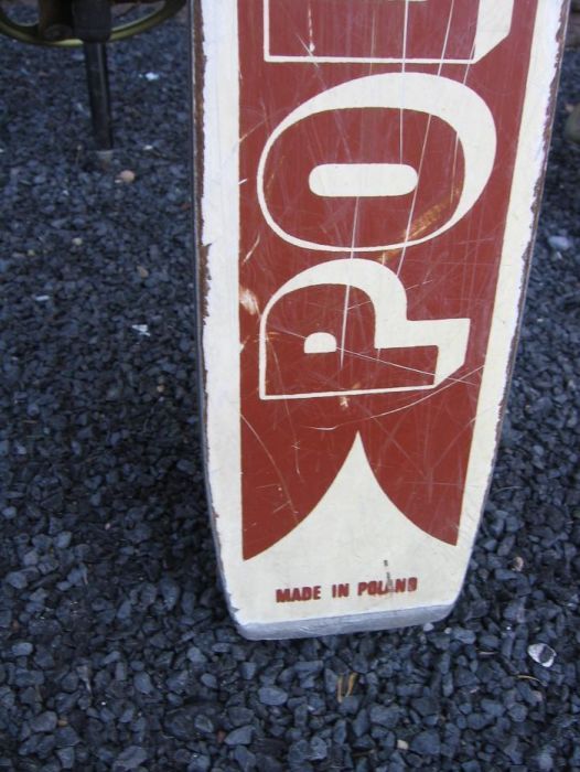 Narty, zabytek dekoracja Polsport Compact 212