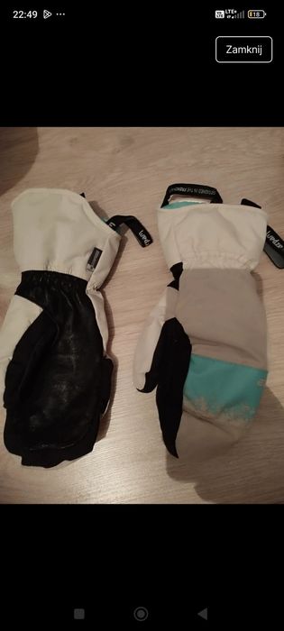Rękawiczki narciarskie dość uni wedze