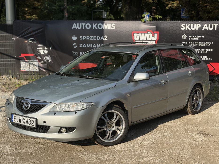 Mazda 6 2.3 LPG Automat Hak Tempomat Alufelgi R17 2032 LPG Niskie Spalanie