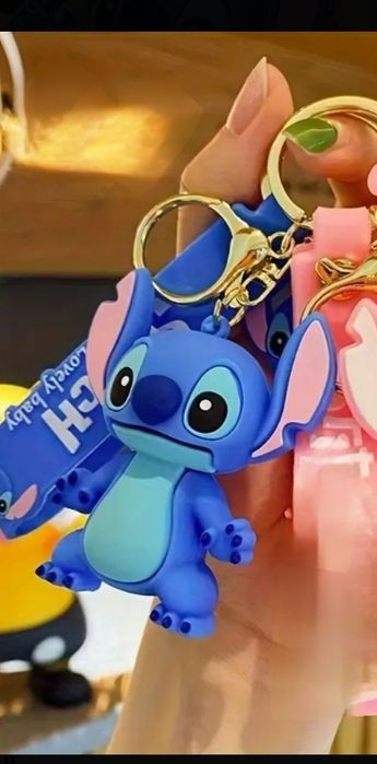 Breloczek ma klucze figurka Stich sticz lilo niebieska
