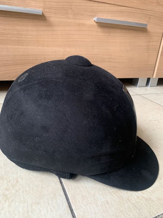 Toczek jeździecki kask KAVALKADE 55 cm WELUR