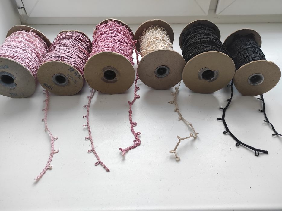 Taśma pętelkowa różowa