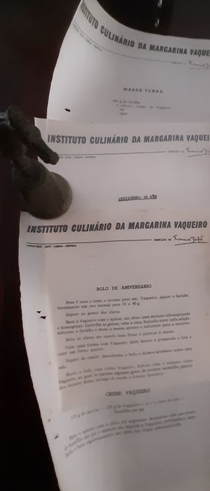 69 paginas de receitas do instituto culinário da margarina vaqueiro de