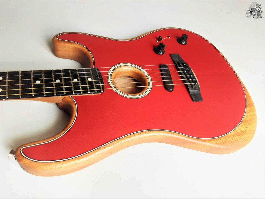 Новий Fender American Acoustasonic Strat '2022 Dakota Red