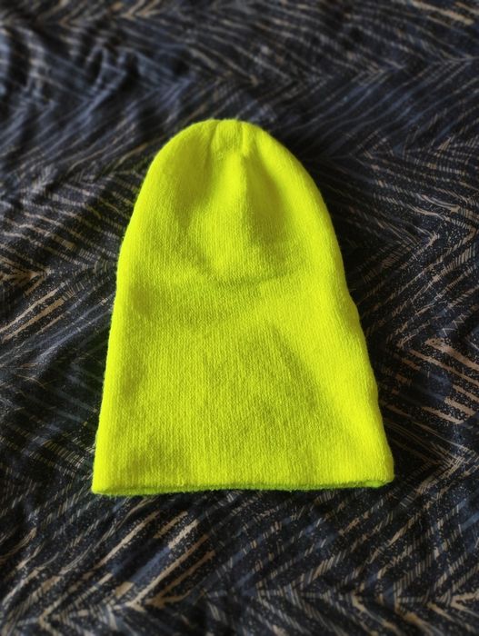 Czapka neonowa narciarska