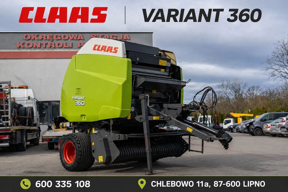 Claas CLAAS VARIANT 360 Siatka Sznurek  Stan Idealny Posiadam wiele maszyn Prasa Ciągnik Rozrzutnik  Zadbana Polecam Sprawna Gotowa do pracy Posiadam wiele maszyn