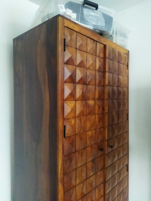 Szafa drewniana kolonialna palisander