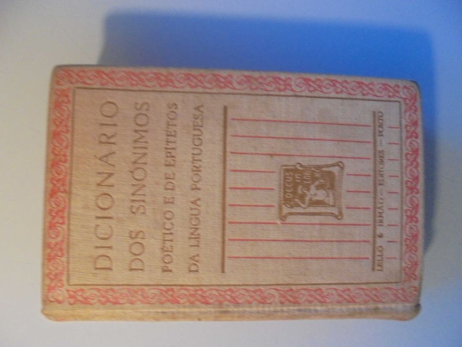 Roquete (J.I-José da Fonseca);Dicionário  Sinónimos Epítetos da Lingua