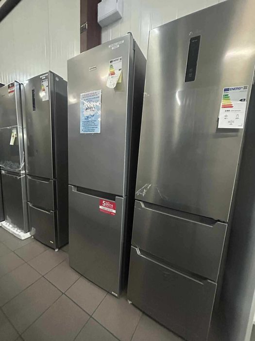 PROMOCJA Lodówka Amica INOX No Frost 192 CM WYSOKOŚCI Gwarancja Transport