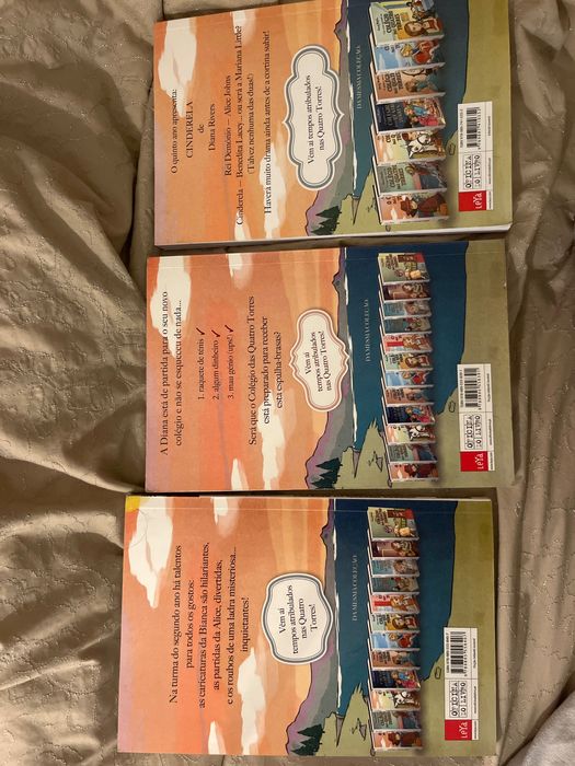 livros “O colégio das quatro Torres”