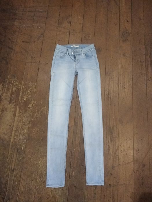 Джинсы Levi's Straus 710 super skinny, тëмные и светлые, женские