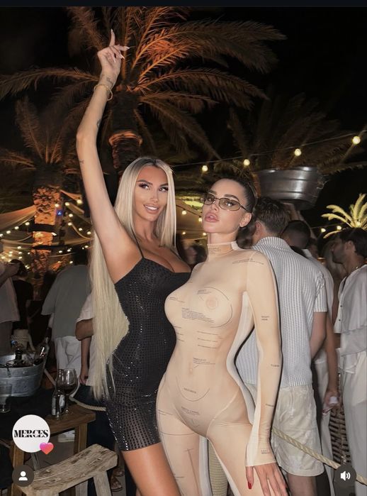 Платье Merces с камнями