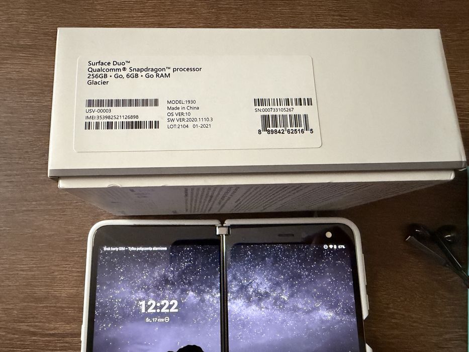 Microsoft Surface Duo 256gb + Metapen M3 Pro