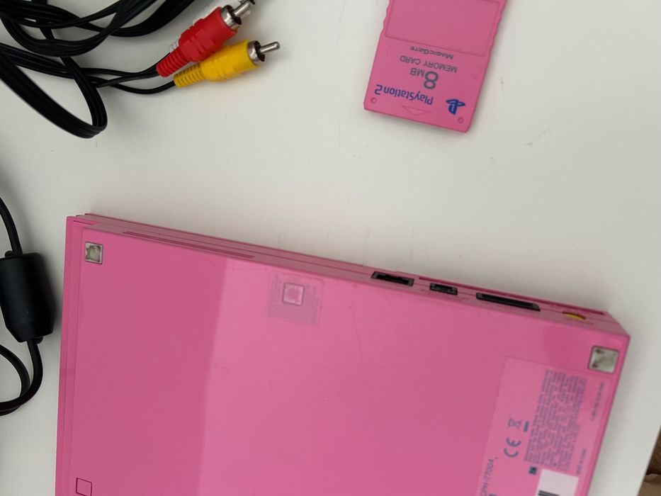 PlayStation 2 pink różowa
