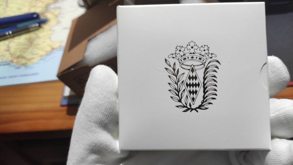 2€ Mónaco 2025 – Moeda Comemorativa Proof (envio incluído)