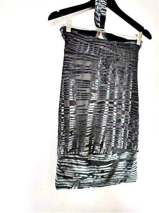 Sukienka szara krótka   M/38