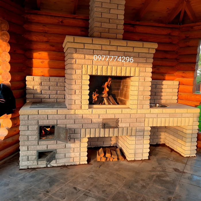 КАМІНИ БАРБЕКЮ ПЕЧІ переробляємо чужий брак