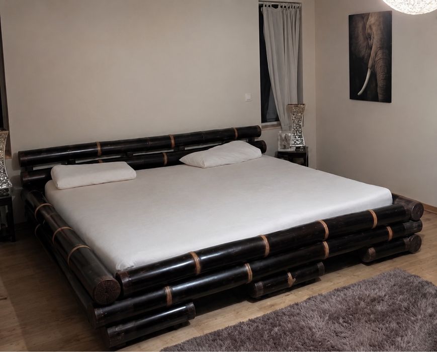 Bamboo Bed 200x220