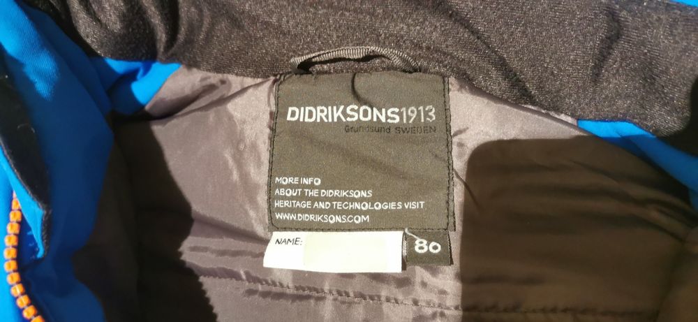 Kombinezon niemowlęcy Didriksons rozmiar 80