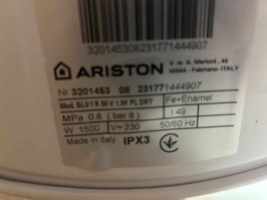 Бойлер Арістон Ariston