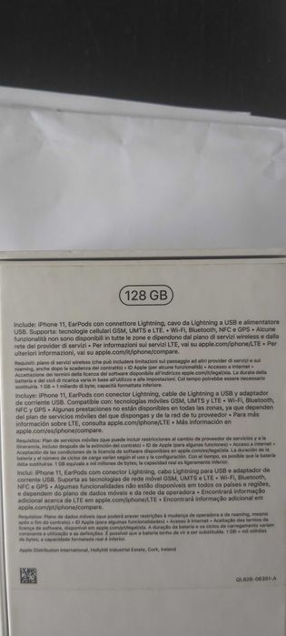 Iphone 11 128Gb Preto em excelente estado