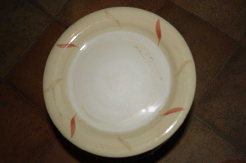 talerze angielskie retro