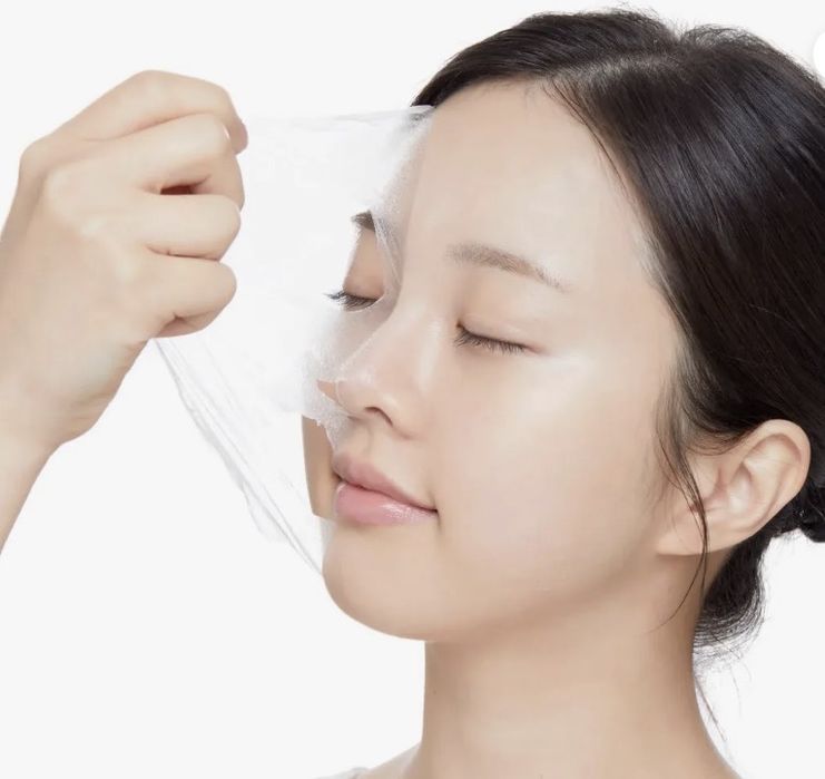 зволожувальна pdrn маска плівка vt cosmetics glow lock mask