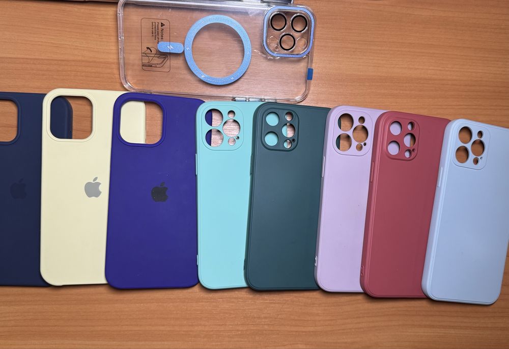 Накладки на Iphone 12 pro max 9 шт.
