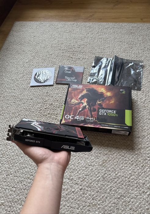 Karta Graficzna Asus GTX 1050 Ti 4Gb