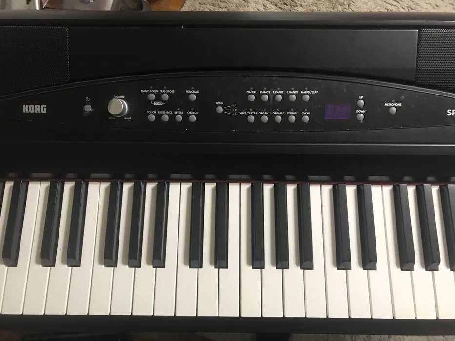 Синтезатор korg sp-280 с педалью - б/у