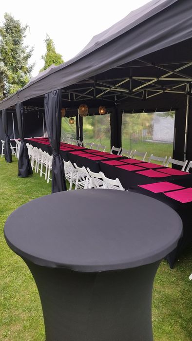 Meble eventowe wynajem / Namiot SPIDER / Leżaki / Namioty expresowe