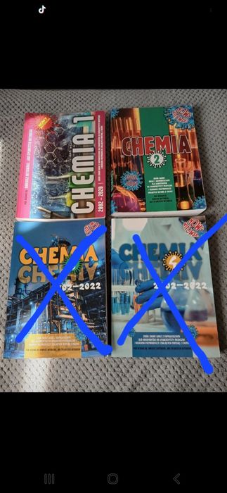 Zestaw zbiorów zadań Witowski Chemia 1 i 2
