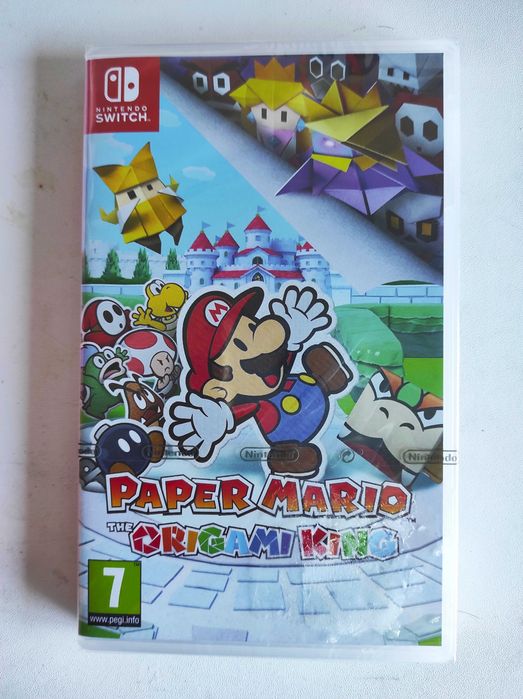 [SELADO/NOVO] Paper Mario: The Origami King - Nintendo Switch - Jogo
