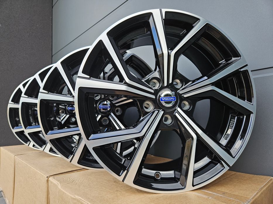 Volvo 18 " Nowe 5x108 XC40 XC60 V40 V60 V90 Cross Country Czarne Felgi