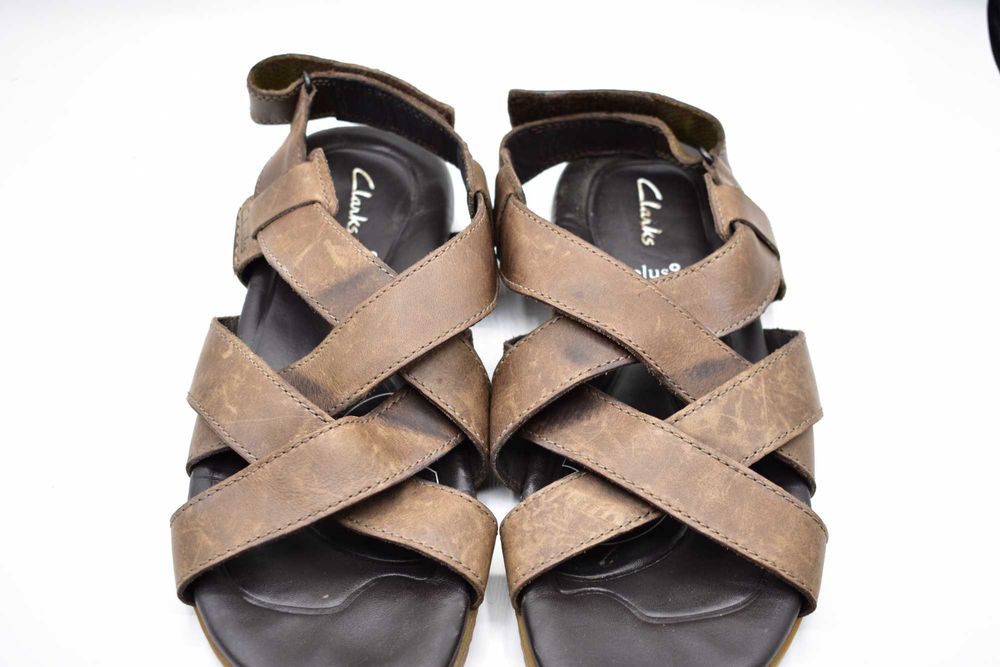 Skórzane sandały Clarks ( 42 )