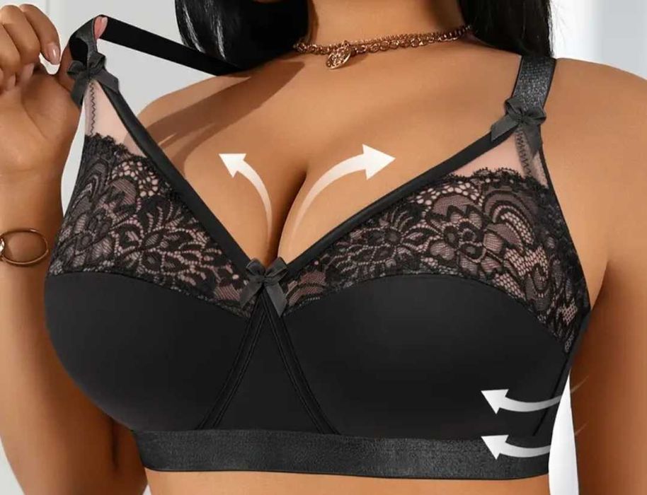 Бюстгальтер без кісточок D E обьєм 115-130см