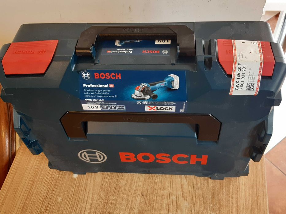 Szlifierka Bosch  GWX 18V-10 P  X-LOCK walizka