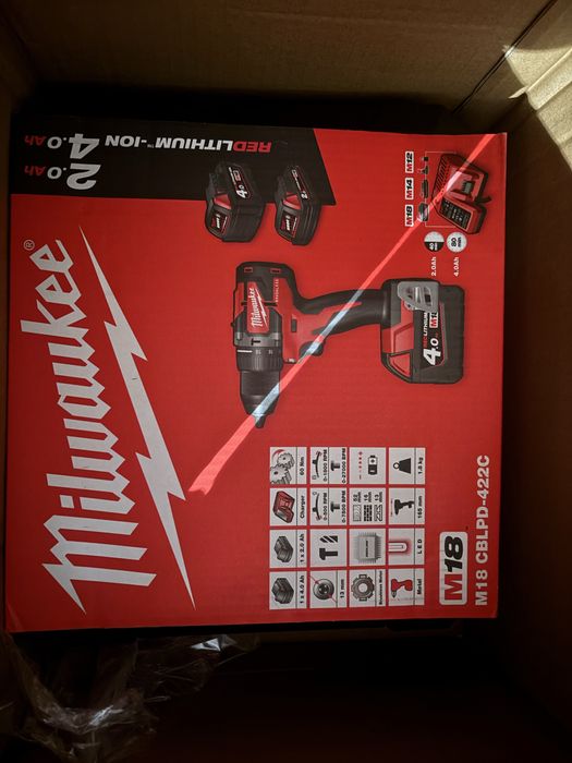 Wiertarko- wkrętarka udarowa M18CBLPD-422C
