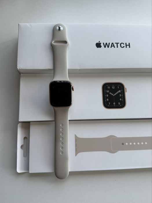 Apple watch se zegarek apple se smartwatch apple se rose gold s/m 40mm