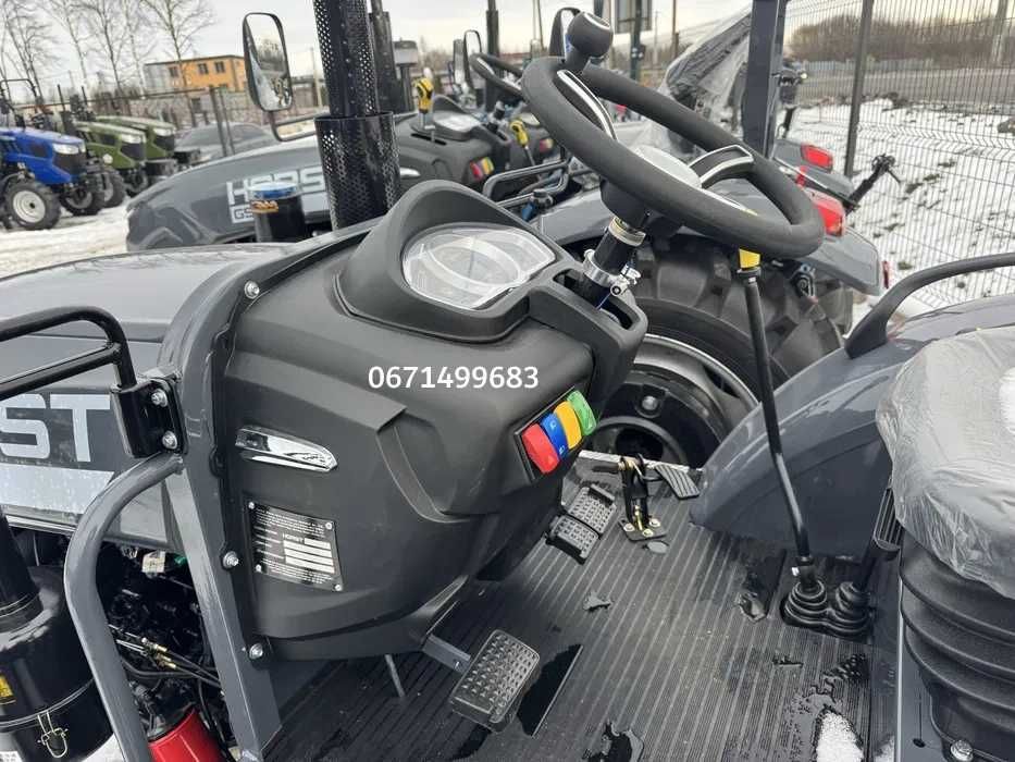 Трактор HORST G 404 U Шини:7,5-16/11,2-24 Примусова гідр Рівна підлога