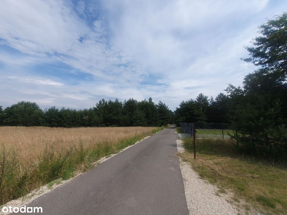 Działka budowlana o pow. 1277 m² Wymysły - Widok 3